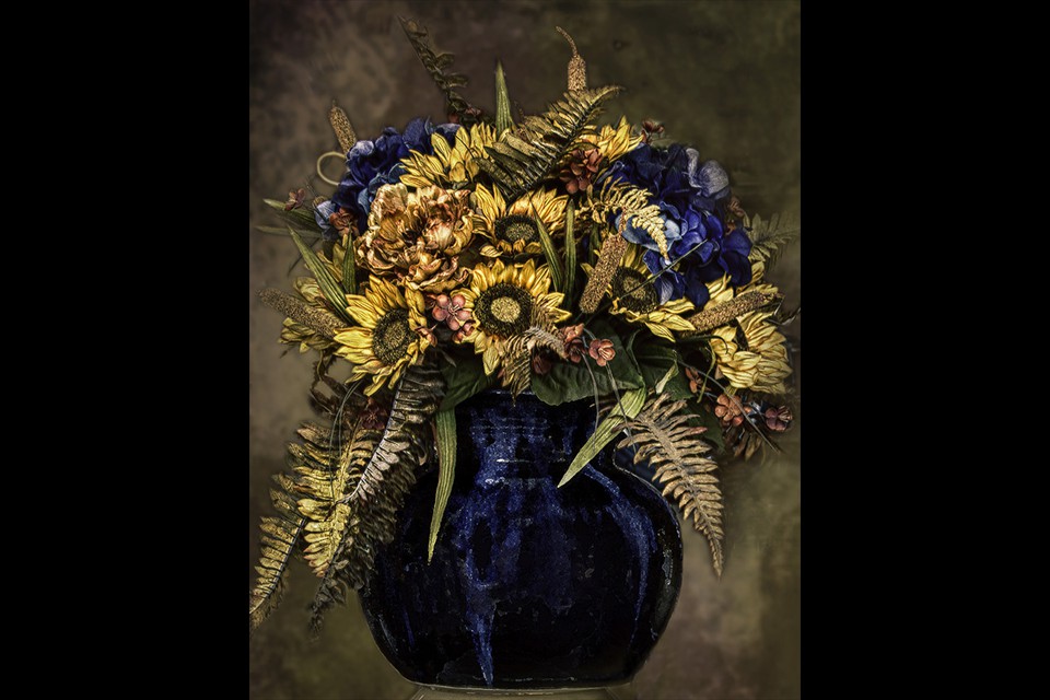 Sunflower Bouquet by Eleanor Bortnick