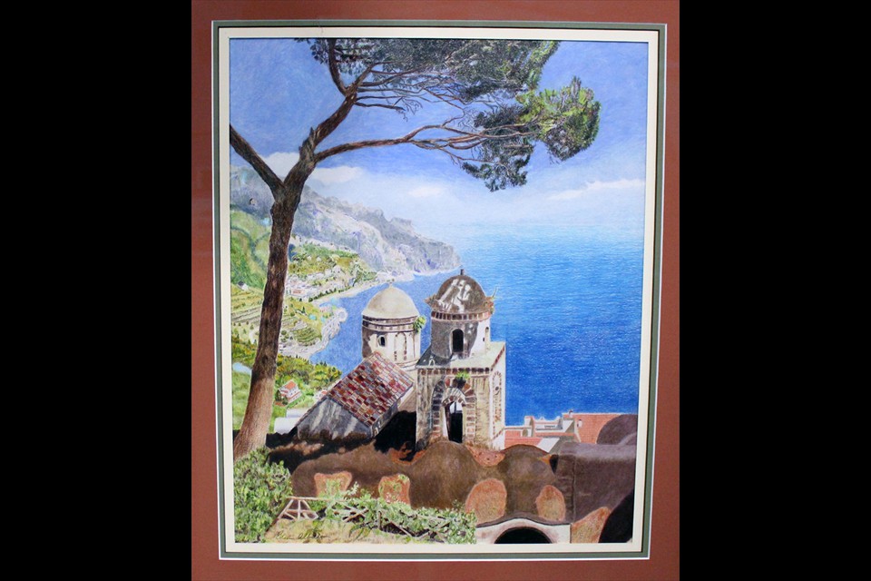 Amalfi Coast Monestary by Eileen Albrecht